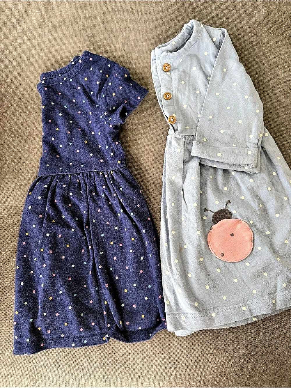 Cat & Jack Girls Polka Dot Dresses Size 18M Like New
